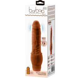 BAILE - BARBARA REALISTISCHER VIBRATOR 19,5 CM MULATTE – Produktansicht 6