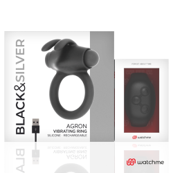 BLACK&SILVER - AGRON COCKRING-UHR MIT FERNBEDIENUNG – Produktansicht 7