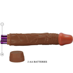 BAILE - BOB REALISTISCHER VIBRATOR 22,5 CM MULATTE – Produktansicht 3