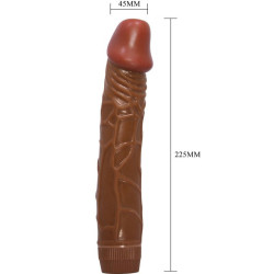 BAILE - BOB REALISTISCHER VIBRATOR 22,5 CM MULATTE – Produktansicht 4