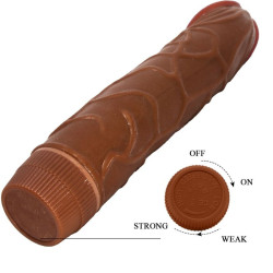 BAILE - BOB REALISTISCHER VIBRATOR 22,5 CM MULATTE – Produktansicht 5