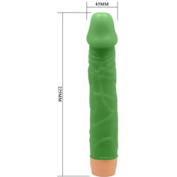 BAILE - BILL REALISTISCHER VIBRATOR 22,5 CM GRÜN – Produktansicht 5