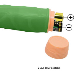 BAILE - BILL REALISTISCHER VIBRATOR 22,5 CM GRÜN – Produktansicht 6