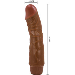 BAILE - JEFF REALISTISCHER VIBRATOR 19,5 CM MULATTE – Produktansicht 3