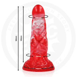 EPIC - DILDO AGNIS CRIMSON FIRE – Produktansicht 3