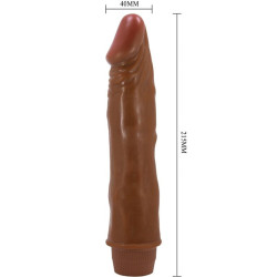 BAILE - ZWERG REALISTISCHER VIBRATOR 21 CM MULATTE – Produktansicht 4