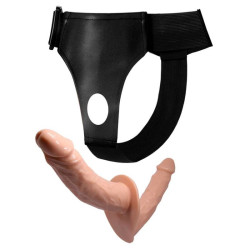BAILE - ULTRA LEIDENSCHAFTLICHER DOPPELTE DILDOS MIT HARNESS – Produktansicht 4