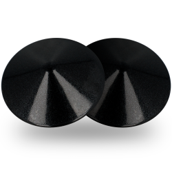 COQUETTE CHIC DESIRE - NIPPELABDECKUNG MIT SCHWARZEN KREISEN – Produktansicht 3