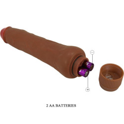 BAILE - DRYAD REALISTISCHER VIBRATOR 25 CM MULATTE – Produktansicht 3