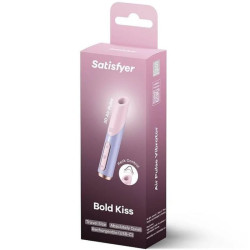 SATISFYER - BOLD KISS WAVE KLITORIS-STIMULATOR ROSA / VIOLETT – Produktansicht 2