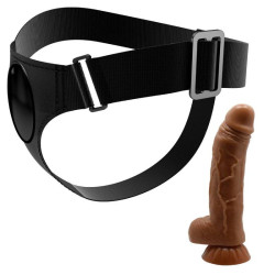 PRETTY LOVE - HARNESS-HOSE UNIVERSAL-HARNESS MIT DILDO MICHEAL 20 CM SCHWARZ – Produktansicht 5