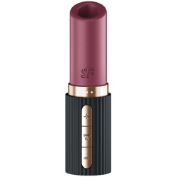 SATISFYER - DEEP KISS WAVE KLITORIS-STIMULATOR GRANAT / SCHWARZ – Produktansicht 2