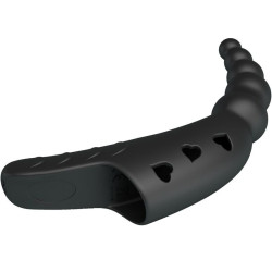 PRETTY LOVE - JORDIN FINGERVIBRATOR 10 VIBRATIONEN SCHWARZ – Produktansicht 4