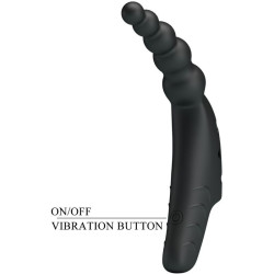 PRETTY LOVE - JORDIN FINGERVIBRATOR 10 VIBRATIONEN SCHWARZ – Produktansicht 8