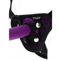 GET REAL - STRAP-ON-SPITZENGESCHIRR LILA – Produktansicht 3