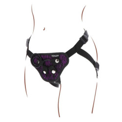 GET REAL - STRAP-ON-SPITZENGESCHIRR LILA – Produktansicht 5