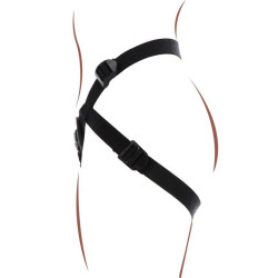 GET REAL - STRAP-ON-SPITZENGESCHIRR LILA – Produktansicht 7