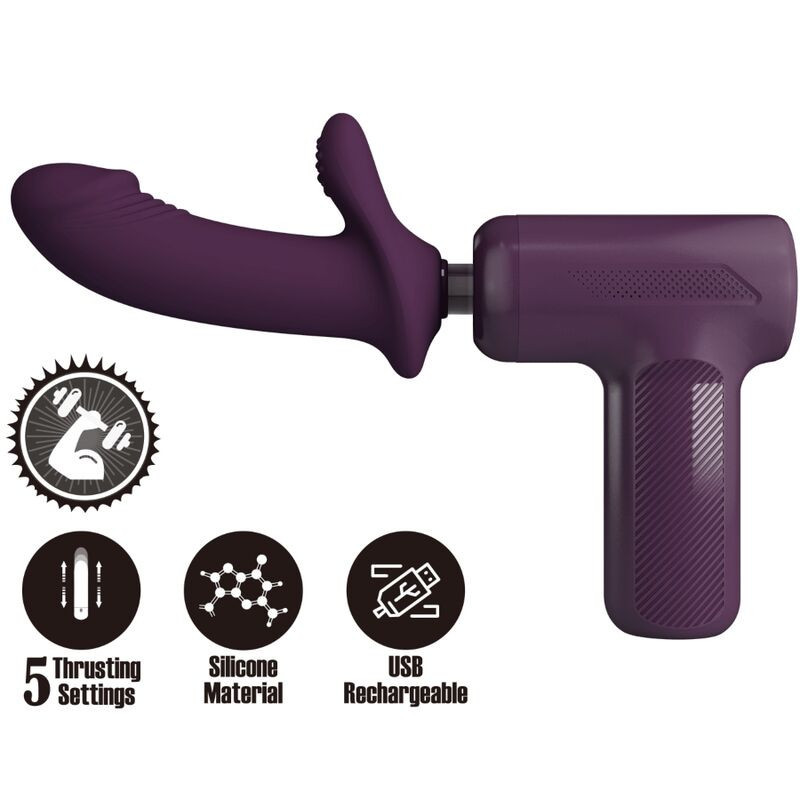 PRETTY LOVE - DJ SCHOLAR MASSAGER 5 EINSTELLUNGEN LILA