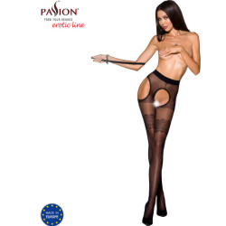 PASSION - TIOPEN 002 SCHWARZE STRUMPFHOSE