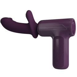 PRETTY LOVE - DJ SCHOLAR MASSAGER 5 EINSTELLUNGEN LILA – Produktansicht 3