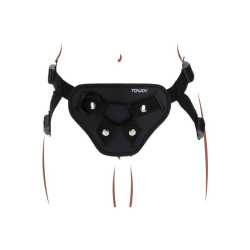 GET REAL - STRAP-ON-DELUXE-GURT SCHWARZ – Produktansicht 4