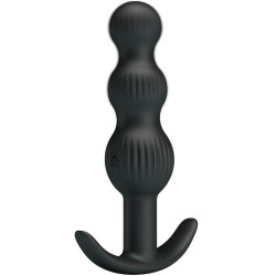 PRETTY LOVE - SIDNEY ANALVIBRATOR 10 VIBRATIONEN SCHWARZ – Produktansicht 2
