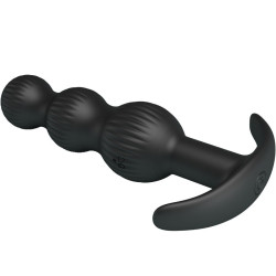 PRETTY LOVE - SIDNEY ANALVIBRATOR 10 VIBRATIONEN SCHWARZ – Produktansicht 5