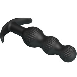 PRETTY LOVE - SIDNEY ANALVIBRATOR 10 VIBRATIONEN SCHWARZ – Produktansicht 6