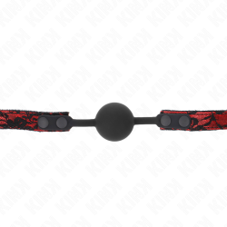 KINK - SCANDAL SILIKONBALL 4 CM GAG MODELL 1 65 x 2 CM – Produktansicht 3