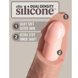 KING COCK - ELITE VERSTELLBARES GURT MIT DILDO 15.2 CM FÜR ANFNGER – Produktansicht 10