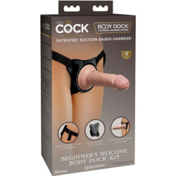 KING COCK - ELITE VERSTELLBARES GURT MIT DILDO 15.2 CM FÜR ANFNGER – Produktansicht 11