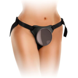 KING COCK - ELITE BEQUEMER VERSTELLBARER GURT MIT DILDO 17.8 CM – Produktansicht 3