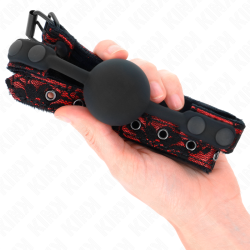KINK - SCANDAL SILIKONBALL 4 CM GAG MODELL 1 65 x 2 CM – Produktansicht 4