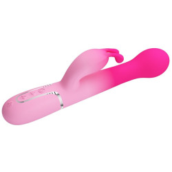 PRETTY LOVE - DEJON 3 IN 1 MULTIFUNKTIONS-RABBIT-VIBRATOR ROSA – Produktansicht 5