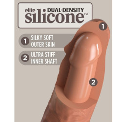 KING COCK - ELITE BEQUEMER VERSTELLBARER GURT MIT DILDO 17.8 CM – Produktansicht 9