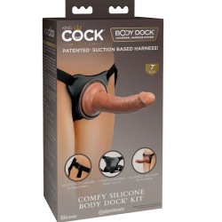 KING COCK - ELITE BEQUEMER VERSTELLBARER GURT MIT DILDO 17.8 CM – Produktansicht 11