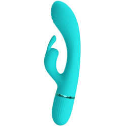 PRETTY LOVE - SCOCCO VIBRATOR RABBIT TÜRKIS – Produktansicht 2