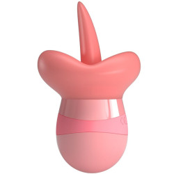 PRETTY LOVE - KYLEE ZUNGEN-KLITORIS-STIMULATOR 10 VIBRATIONEN NUDE PINK – Produktansicht 3