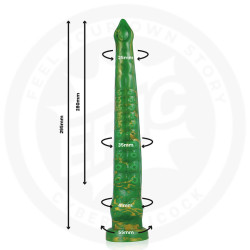 EPIC - DILDO HYLOS GREEN FLASH – Produktansicht 3