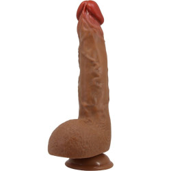 BAILE - SCHÖNER WILKS 5 EINSTELLUNGEN REALISTISCHER VIBRATOR 25 CM MULATO – Produktansicht 7
