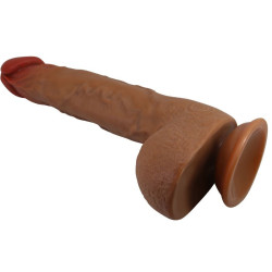 BAILE - SCHÖNER WILKS 5 EINSTELLUNGEN REALISTISCHER VIBRATOR 25 CM MULATO – Produktansicht 9