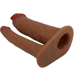 PRETTY LOVE - KEAVEN HARNESS SLIP UNIVERSAL & KOMFORTABEL DOPPELDILDO – Produktansicht 3