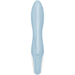 SATISFYER - AIR PUMP BUNNY 1 AUFBLASBARER KANINCHENVIBRATOR BLAU – Produktansicht 5