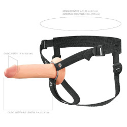 FANTASY X-TENSIONS ELITE - 20,3 CM HOHL-SILIKON-STRAP-ON – Produktansicht 6