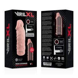 VIRILXL - NATÜRLICHE PENISVERLÄNGERUNG AUS FLÜSSIGEM SILIKON V5 – Produktansicht 9