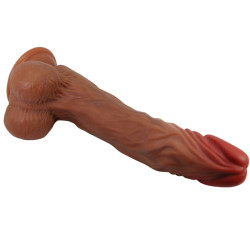 BAILE - CALISTO REALISTISCHER DILDO 24 CM HAUTFARBEN – Produktansicht 5