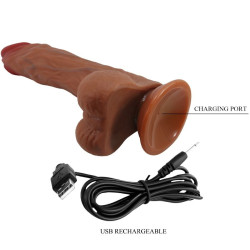 BAILE - CALISTO REALISTISCHER DILDO 24 CM HAUTFARBEN – Produktansicht 7