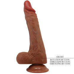 BAILE - CALISTO REALISTISCHER DILDO 24 CM HAUTFARBEN – Produktansicht 8