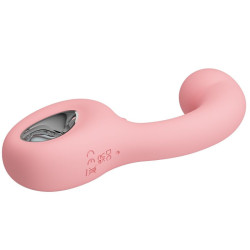 PRETTY LOVE - ERYNNYES G-SPOT VIBRATOR + KLITORIS-STIMULATOR 10 VIBRATIONEN ROSA – Produktansicht 3