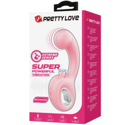 PRETTY LOVE - ERYNNYES G-SPOT VIBRATOR + KLITORIS-STIMULATOR 10 VIBRATIONEN ROSA – Produktansicht 10
